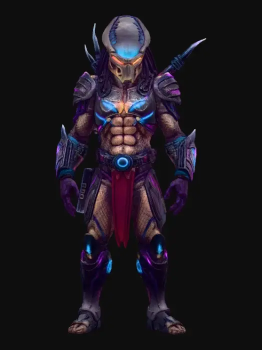 3D model for The predator, ultra realistic model