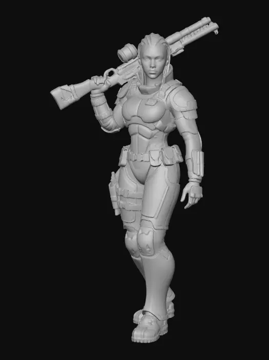 3D model for Desert Sentinel