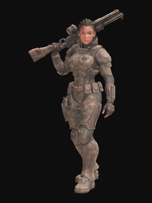 3D model for Desert Sentinel