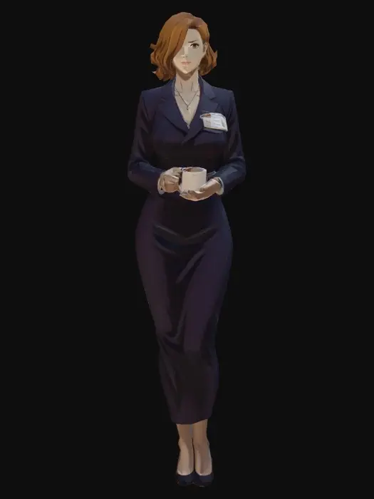 3D model for Confident Executive