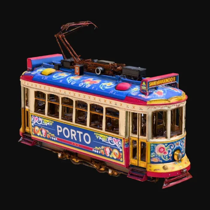 3D model for Lisbon Tram Beauty