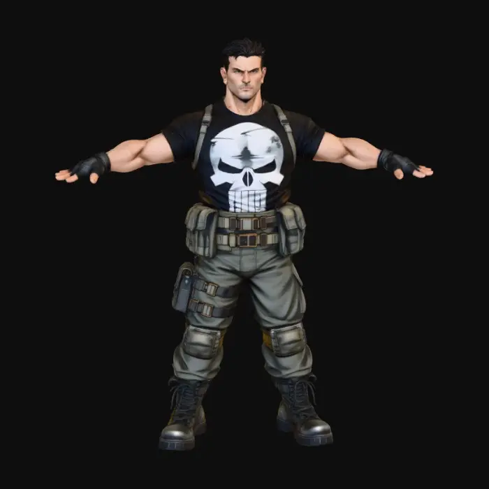 3D model for Vigilante Stance