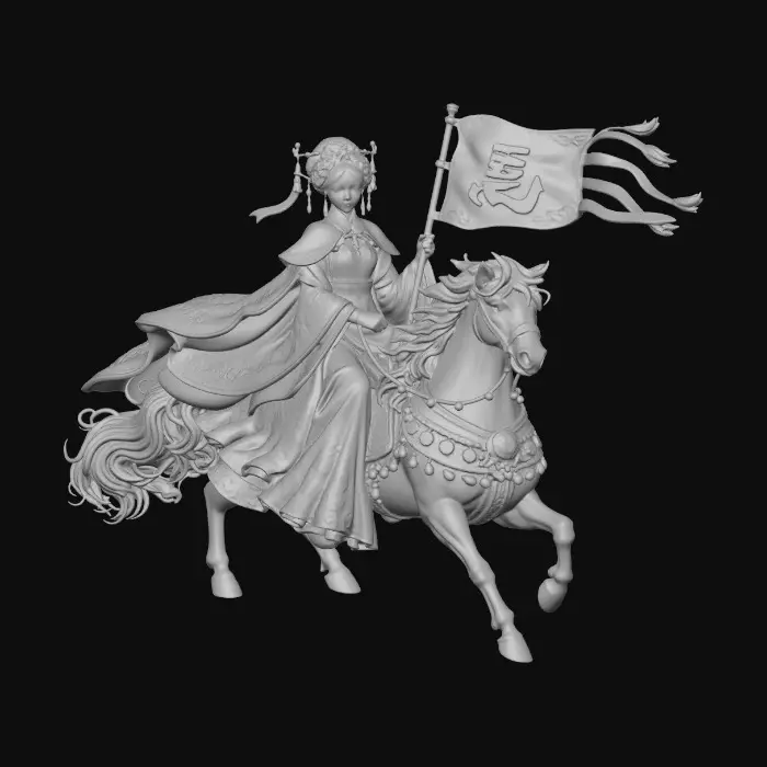 3D model for Celestial Rider
