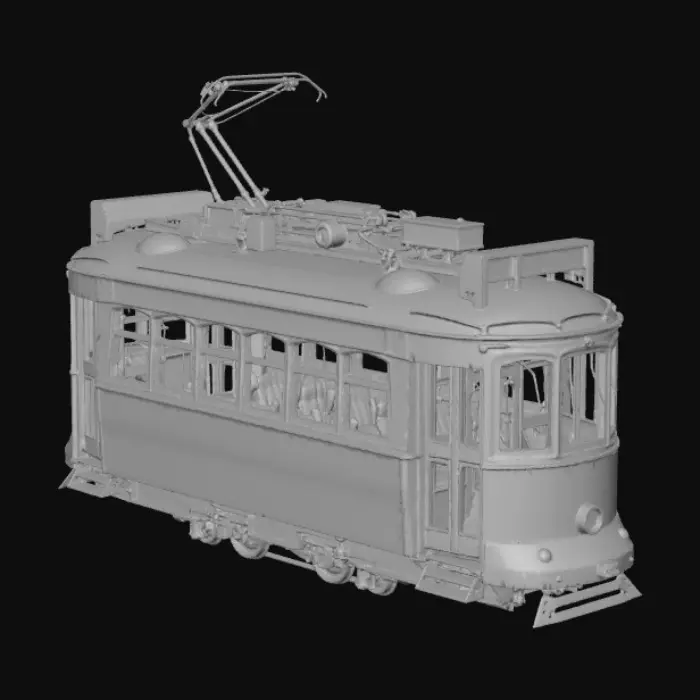 3D model for Lisbon Tram Beauty