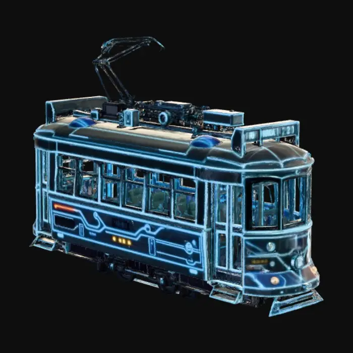 3D model for Lisbon Tram Beauty