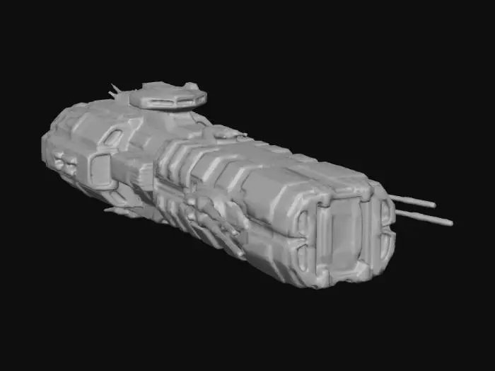 3D model for Emberfall Dreadnought