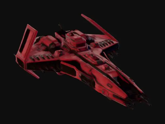 3D model for Crimson Dreadnought