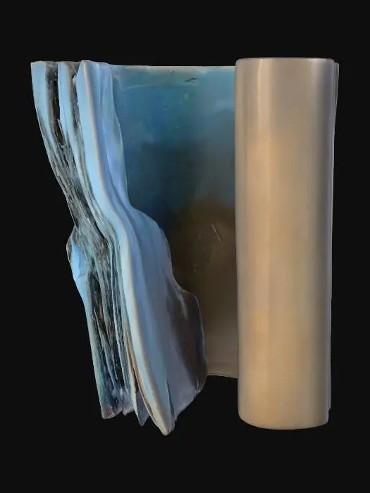 3D model for Folded stone-like book