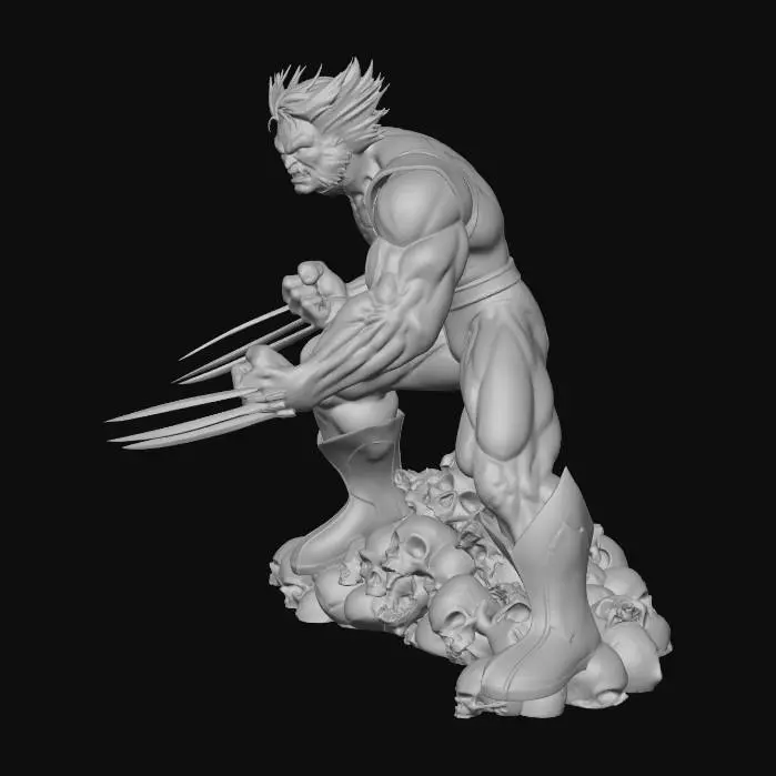 3D model for Berserker Fury