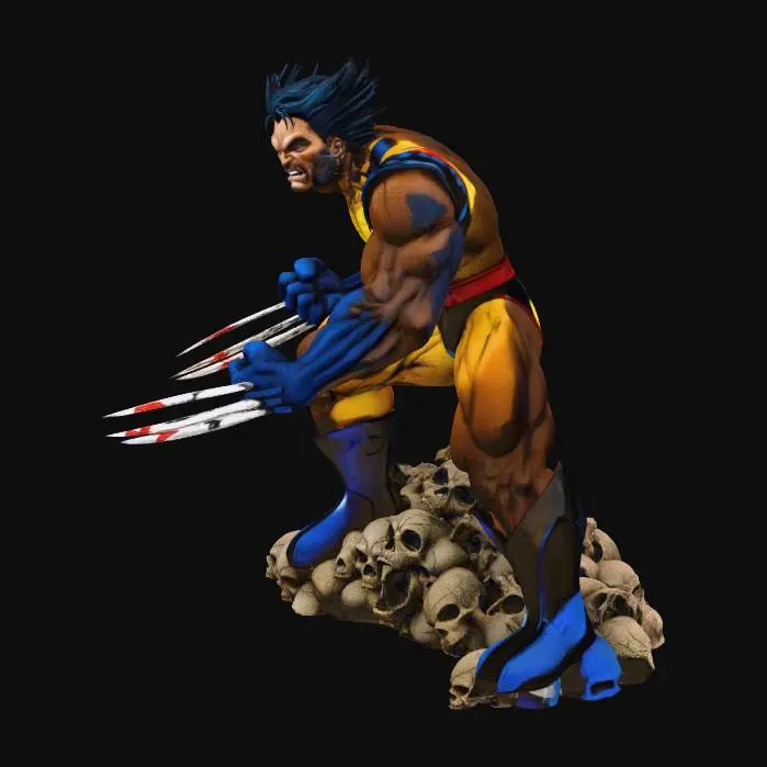 3D model for Berserker Fury