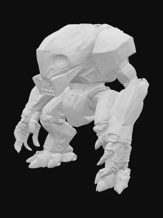 3D model for make an enemy for my shooting game.