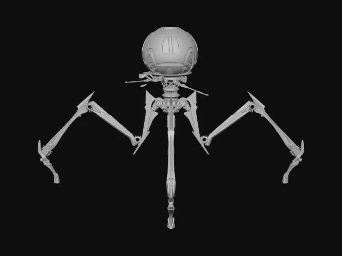 3D model for Rusty Tripod