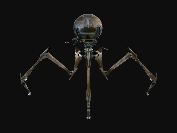 3D model for Rusty Tripod