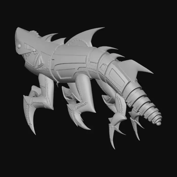 3D model for Shark Droid