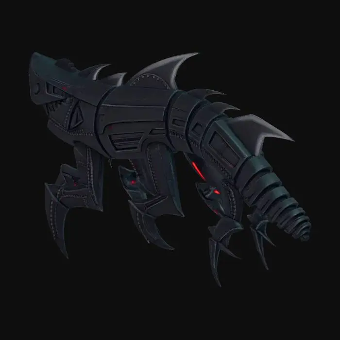 3D model for Shark Droid