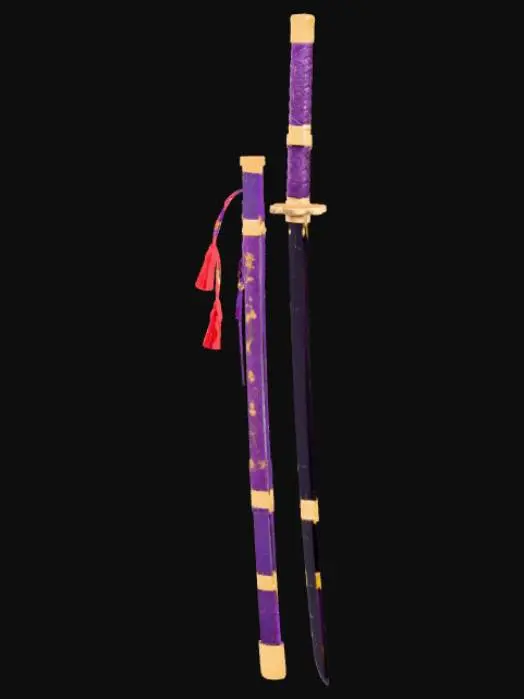 3D model for Katana with Purple Sheath