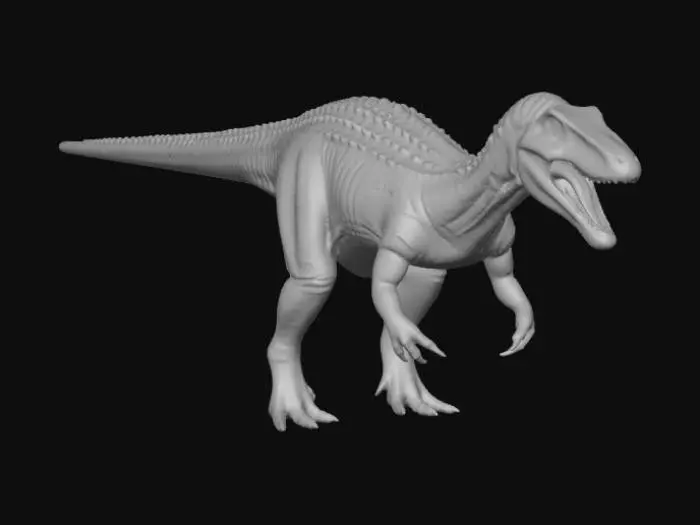 3D model for Leucistic Baryonyx Render