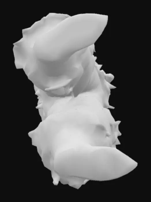 3D model for Ultra Instinct Warrior