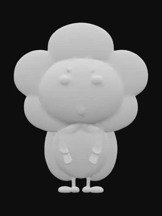 3D model for Flower Buddy