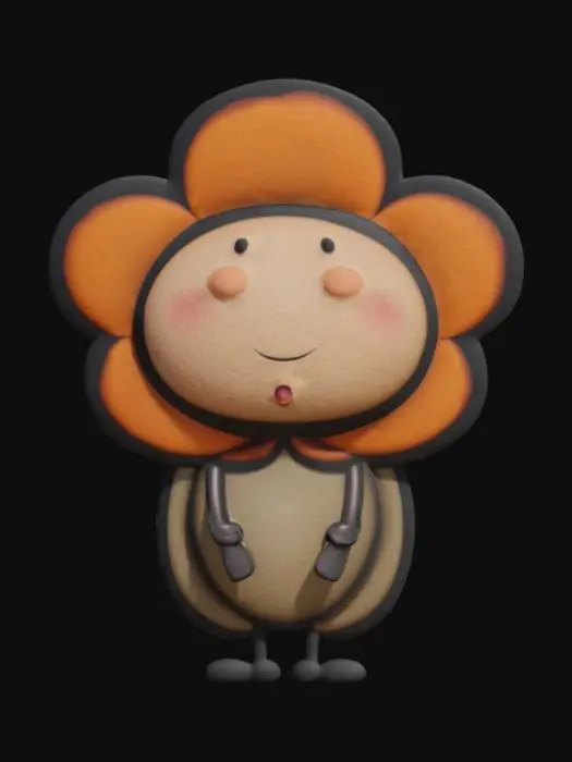 3D model for Flower Buddy