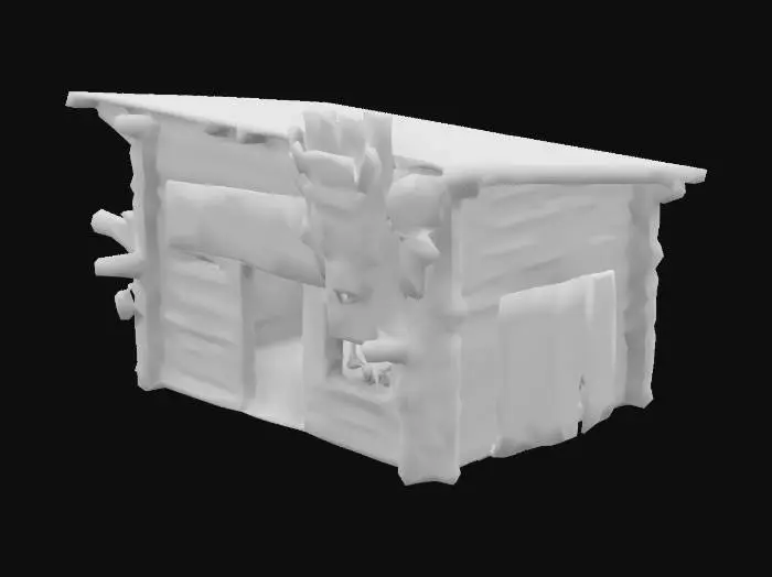 3D model for mystery shack from the serie gravity falls