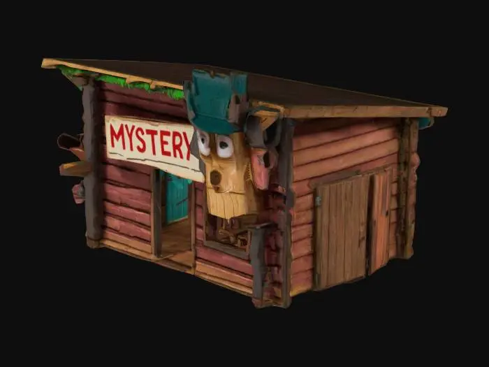 3D model for mystery shack from the serie gravity falls