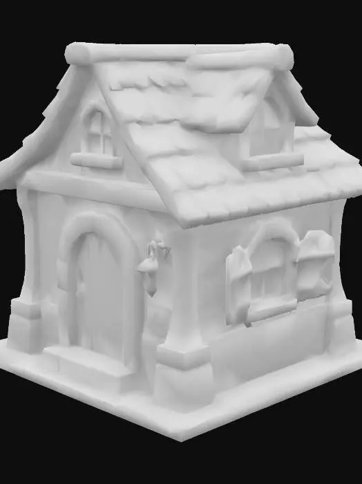 3D model for Fantasy Cottage