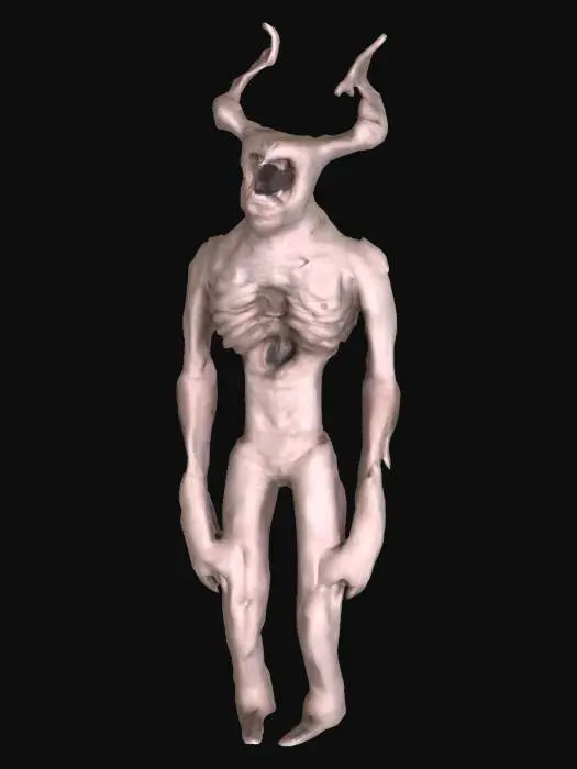 3D model for Dreadhorn Beast, #SketchTo3D#