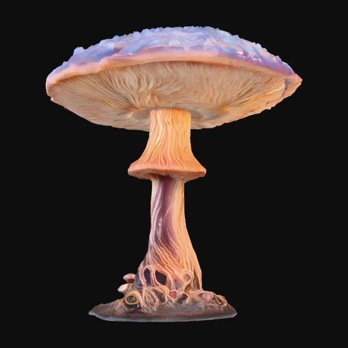 3D model for Luminescent Mushroom