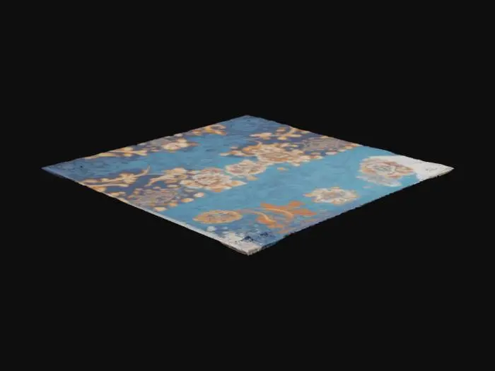 3D model for стильный ковер с узорами детализированный