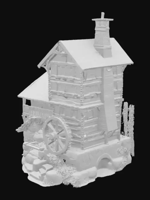 3D model for мельница крайне проработанная и детализированная
