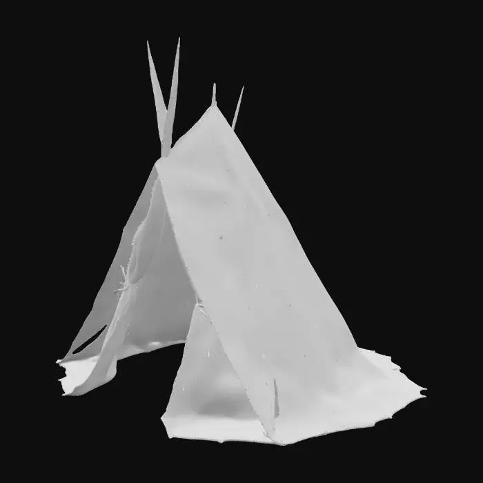 3D model for палатка орков 