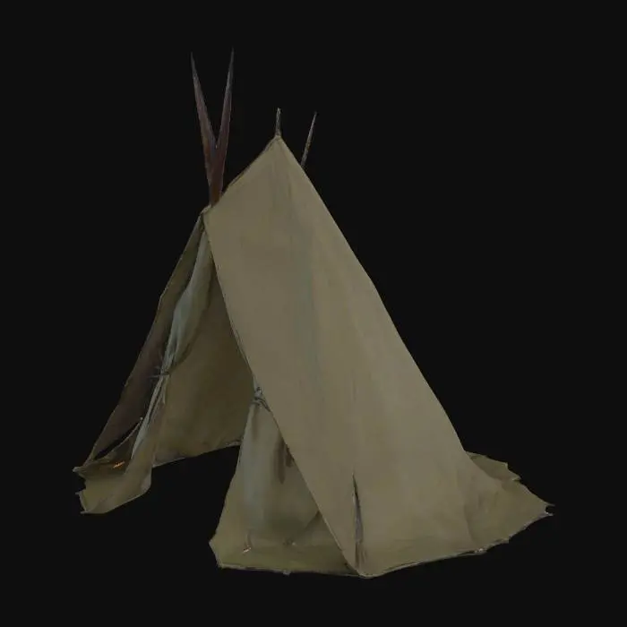 3D model for палатка орков 
