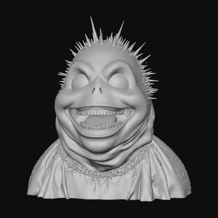 3D model for Spiky Grin