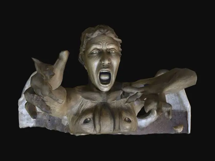 3D model for Weeping Angel