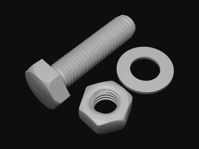 3D model for Bolt Set