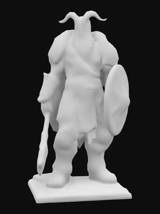 3D model for A ferocious Nordic warrior, clad in thick furs, frost-coated armor, and intricate runic engravings. Her massive, round shield is battered but unbroken, etched with deep carvings. She wields a frost-forged battle hammer, mist curling from its edges. Her braids are woven with small talismans, and her cloak is tattered from countless battles. Ultra-detailed fur textures, high-res metallic sheen, realistic ice effects.
Negative Prompt: Low-poly, weak texturing, simplistic, cartoonish., #women#