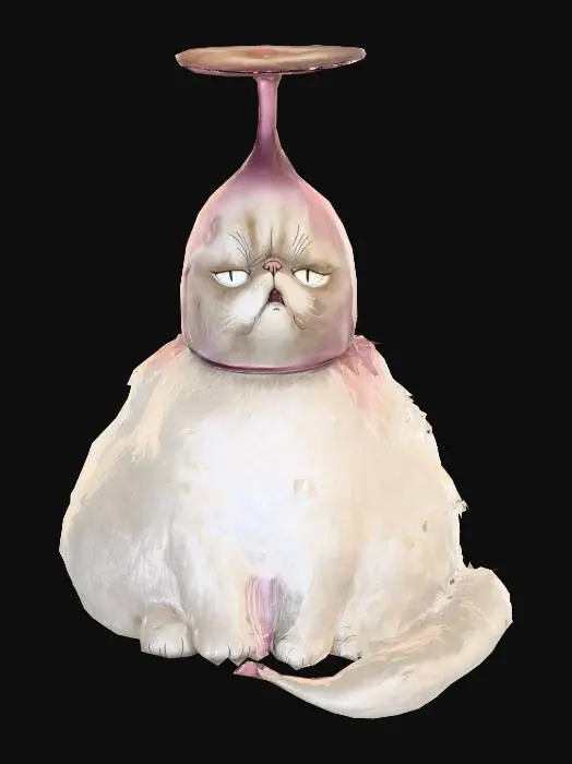 3D model for Wineglass Catnapper