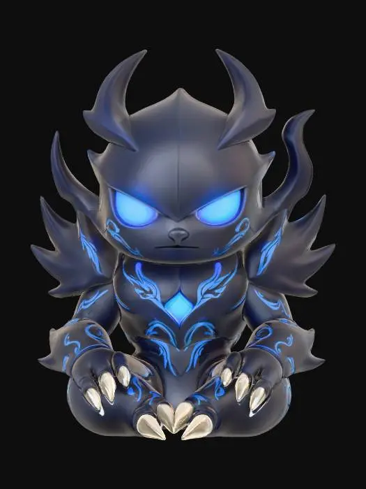 3D model for Beru, Solo Levelling #villain#