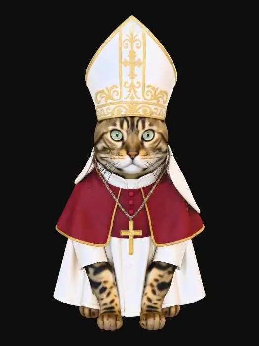 3D model for Papal Purr