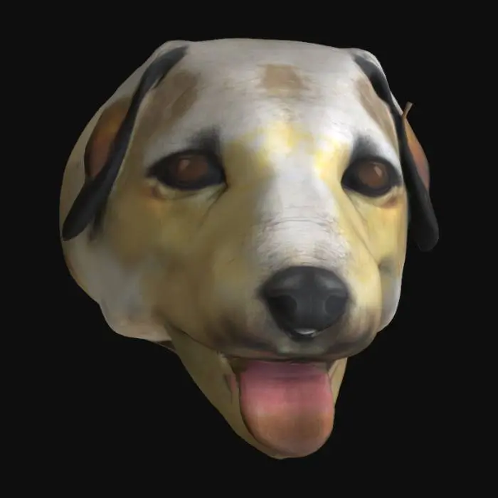 3D model for Portrait of a Loyal Companion, #SketchTo3D#