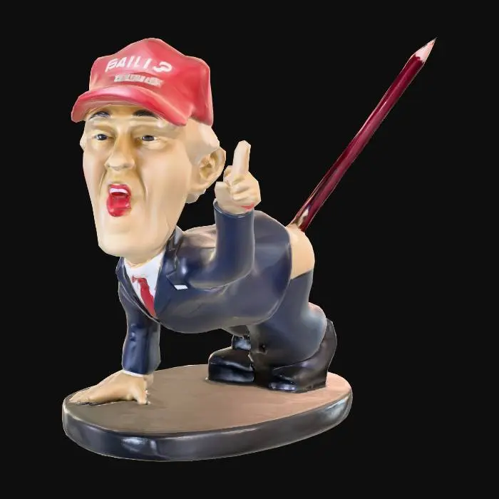 3D model for Pencil Holder Figure