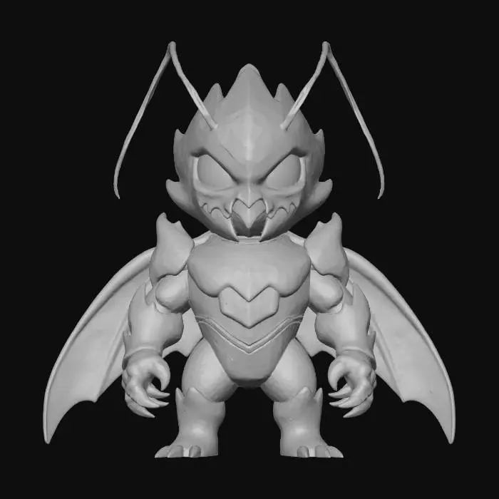 3D model for Shadow Guardian, Beru, #villain#