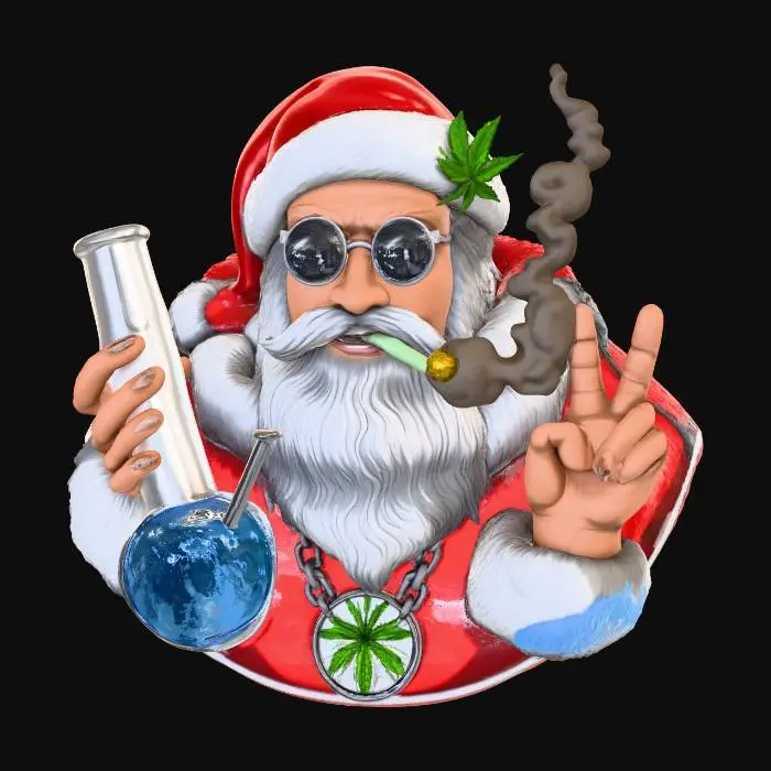 3D model for Santa's Chill Vibes, #Christmas2025#