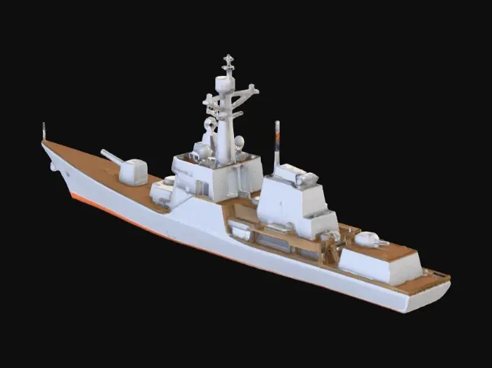 3D model for Battleship Voyage