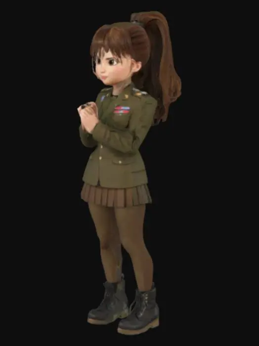 3D model for Cadet's Contemplation