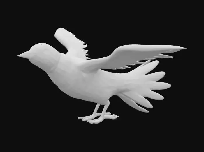 3D model for [Ukraine] Primachenko Scarlet Soarer, #AroundTheWorld#