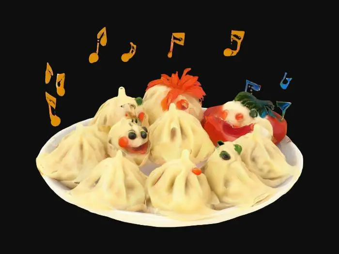 3D model for [Ukraine] Полтавські галушки, що співають, #AroundTheWorld#