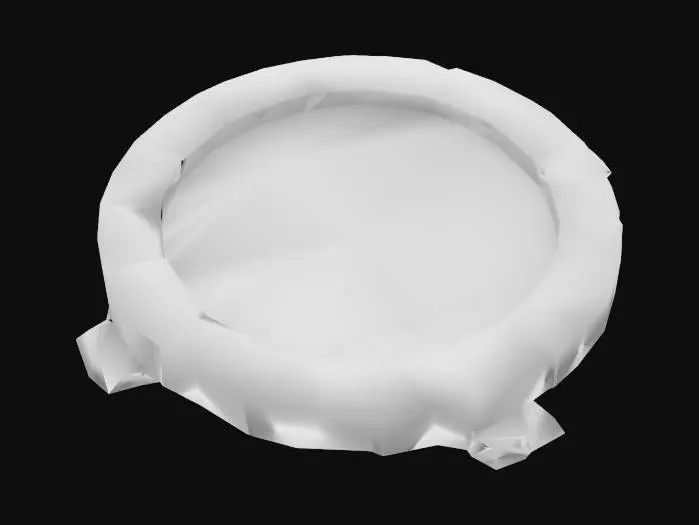 3D model for Pentacle Circle