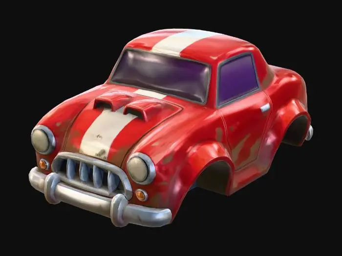 3D model for Rusty Red Racer